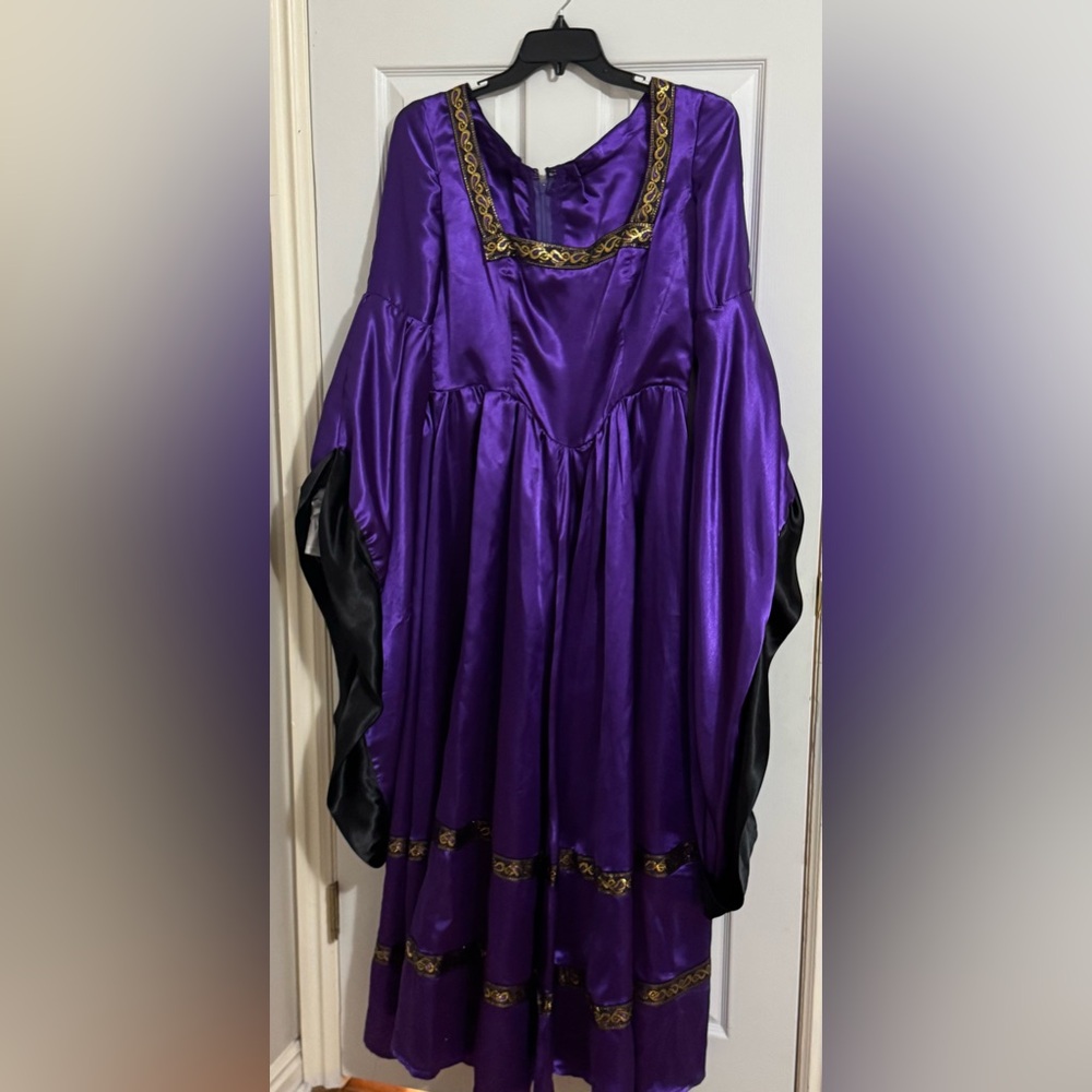 Purple Renaissance Princess Dress